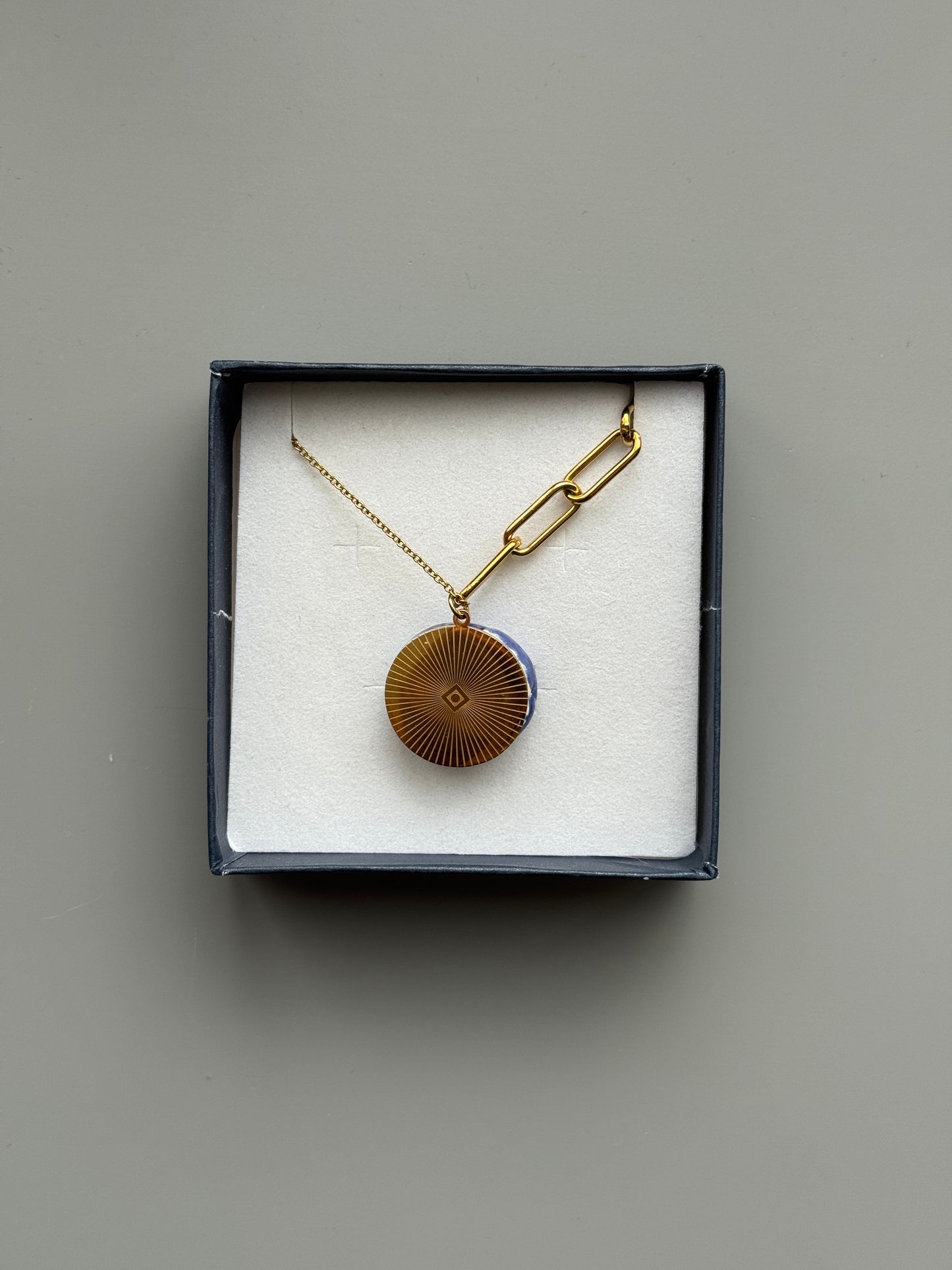 Collier Empreinte Marine #3 (48cm)