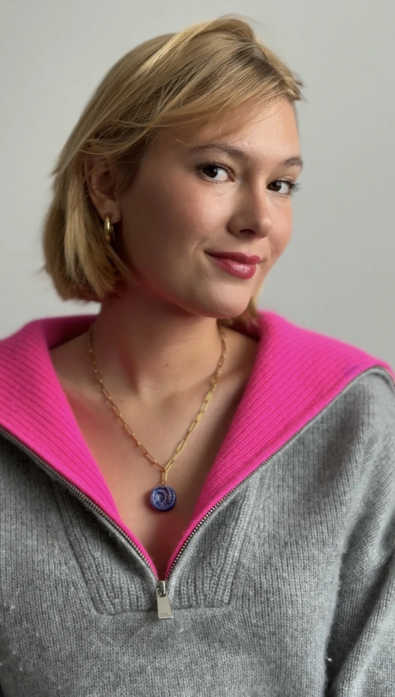 Collier Empreinte Marine #7 (46cm)