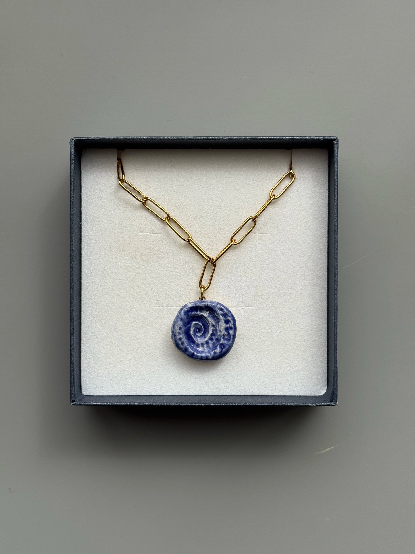 Collier Empreinte Marine #7 (46cm)