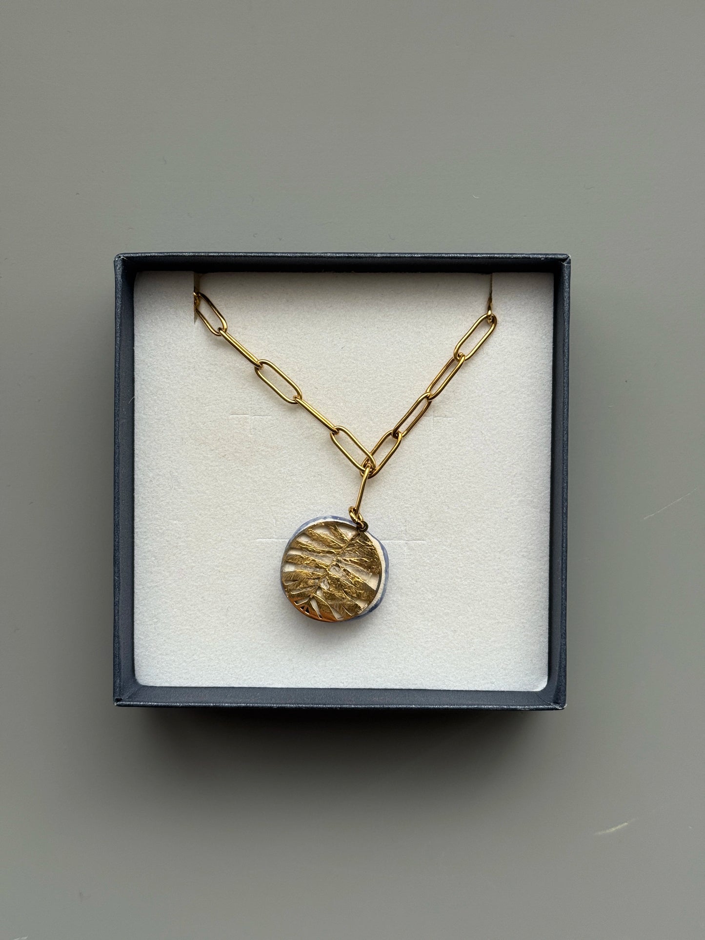 Collier Empreinte Marine #7 (46cm)