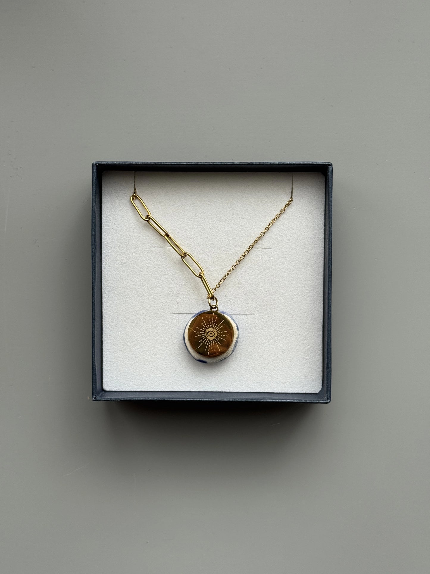 Collier Empreinte Marine #4 (71cm)