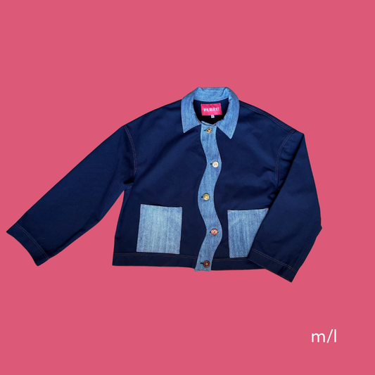 Veste Vague m/l rose