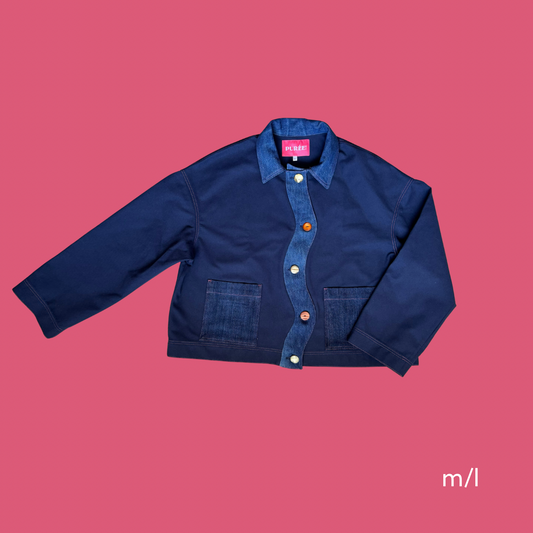 Veste Vague m/l rose