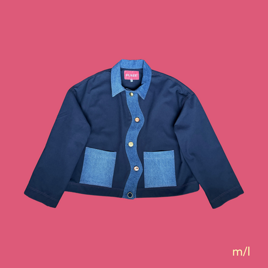 Veste Vague m/l rose