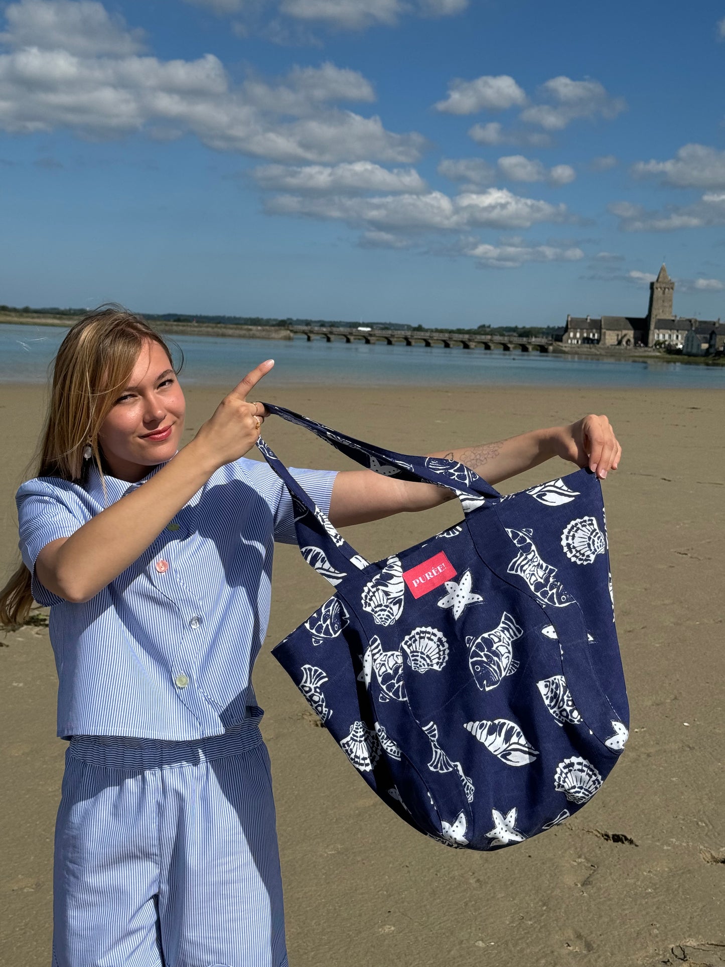 Sac de plage Vague